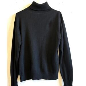 VTG J Peterman Cashmere Silk High Turtleneck Sweater Men S Old Money Luxury 90s